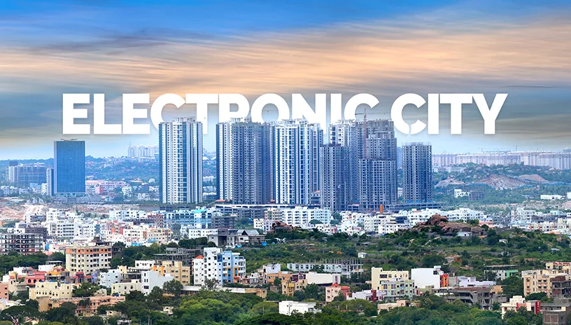 Why is Electronic City a potential location for investment in real estate in 2023