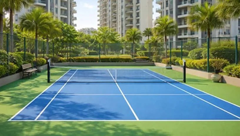 Pickleball courts emerge as luxury housing’s new selling point to woo young buyers, expanding from rooftops to basements